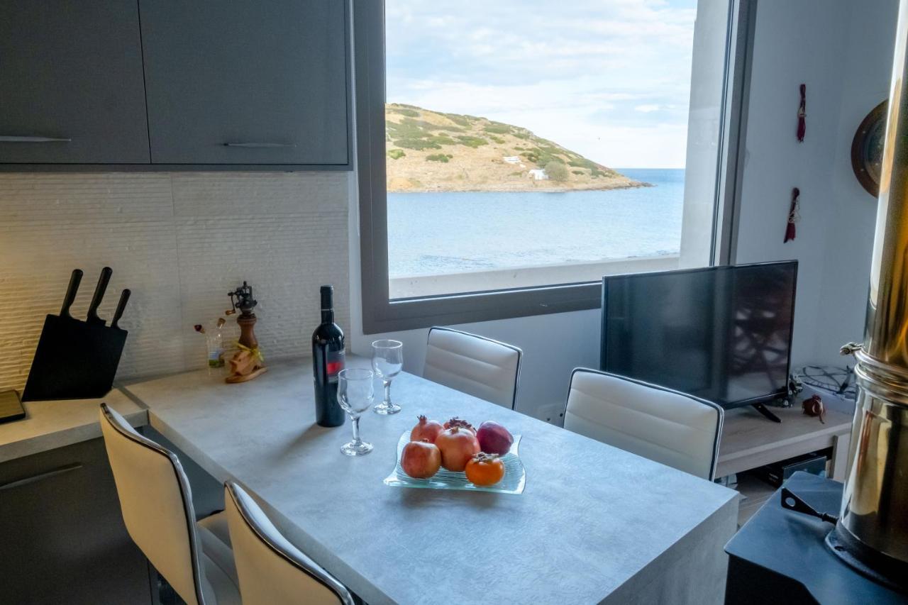 Seaside Flat With Hydromassage Apartment Mochlos Exterior photo