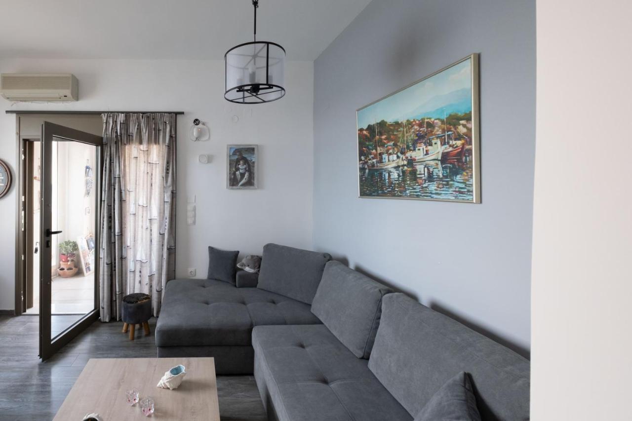 Seaside Flat With Hydromassage Apartment Mochlos Exterior photo